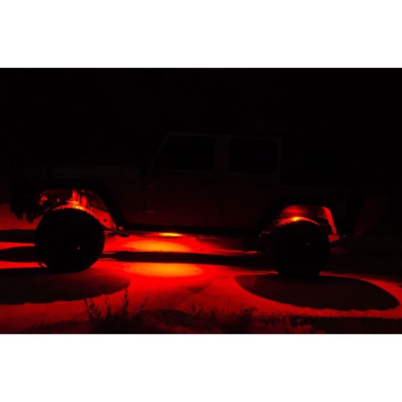 C-Series RGB multi-colour multi-use LED 6-light system - 5W Flood beam