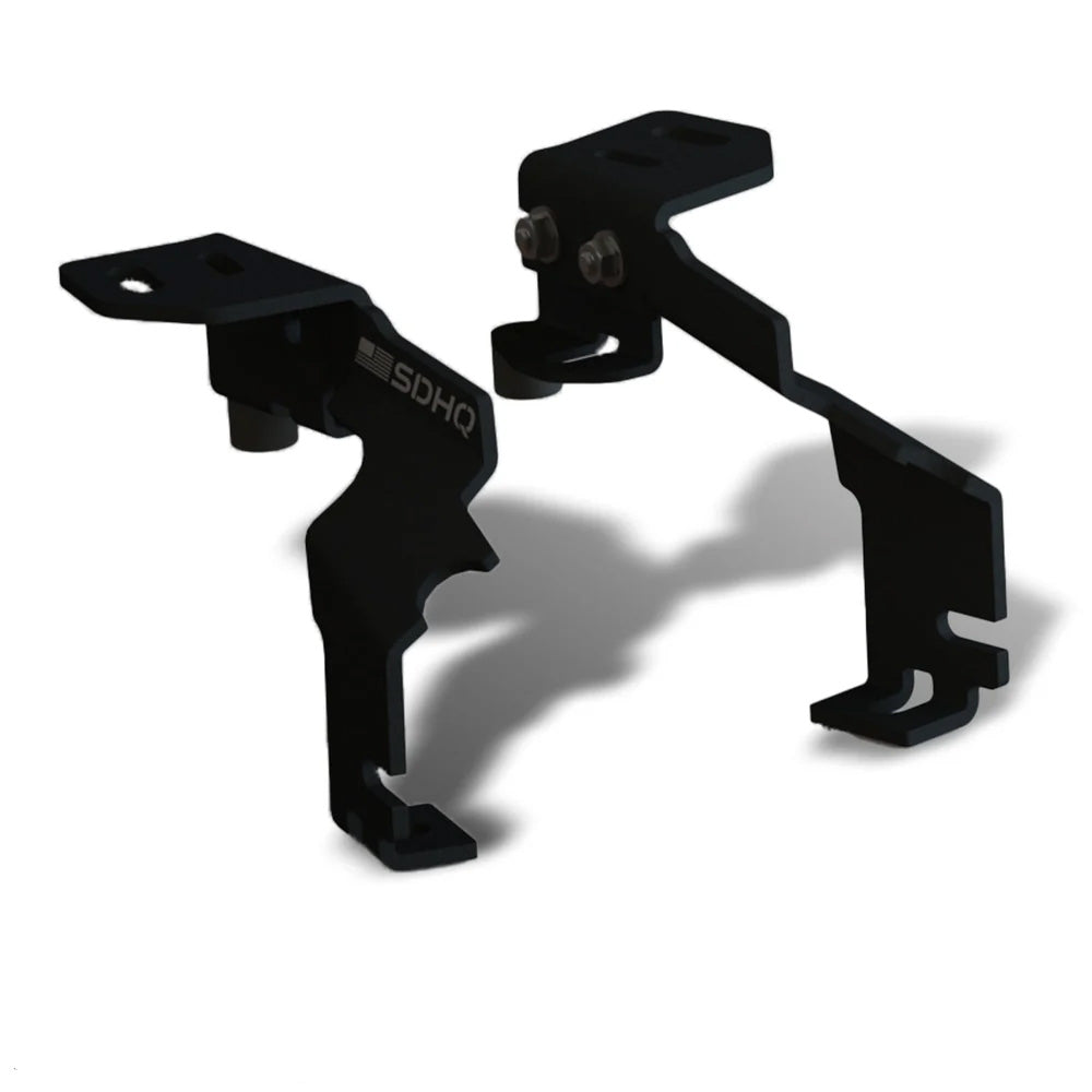 SDHQ 17-22 Ford Super Duty SDHQ Built A-Pillar Light Mounts