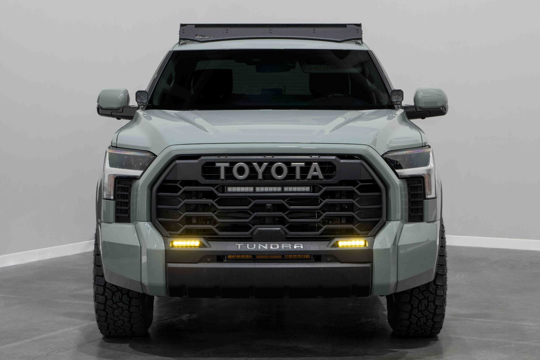 DIODE DYNAMICS SS6 LED Fog Light Kit for 2022-2025 Toyota Tundra - Amb