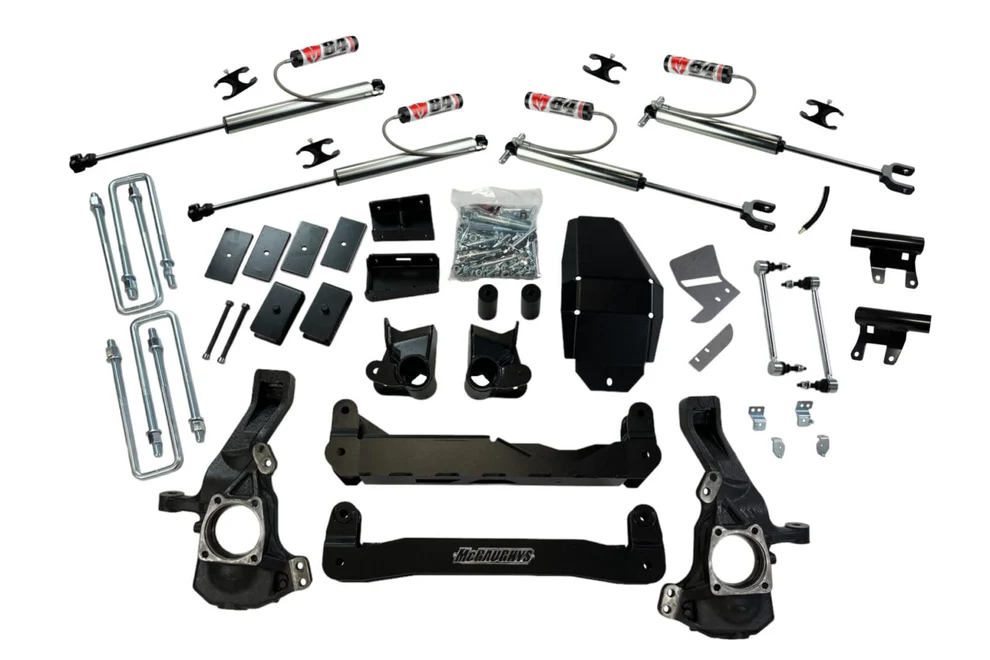 4 Inch Premium Lift Kit w/M84 Reservoir Shocks 2020-2026 Silverado/Sie