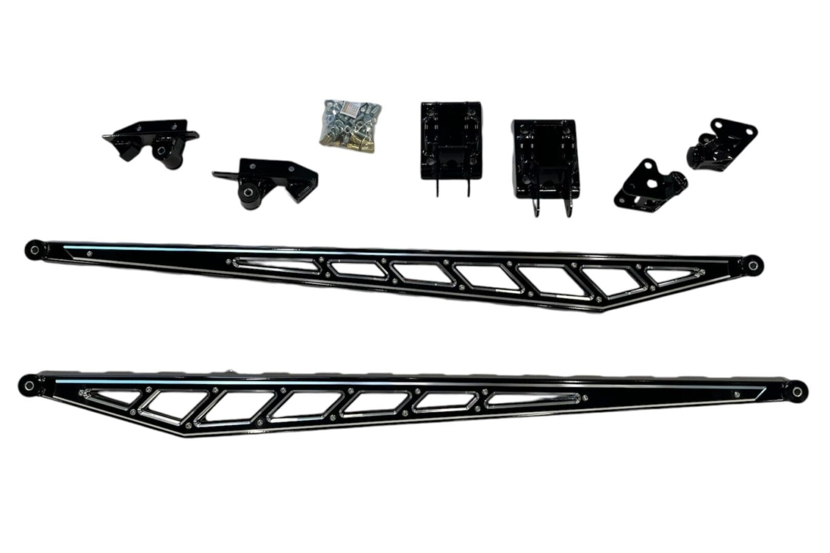 Premium S/S Traction Bar Kit 2023-2026 Ford F-350 4WD Crew Cab Long Be Heavy Duty Pickup Truck