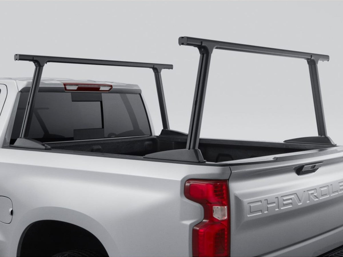 GMSV 84065979 Chevrolet GearOn Tiered Storage Cross Rails Black Kit Of Two