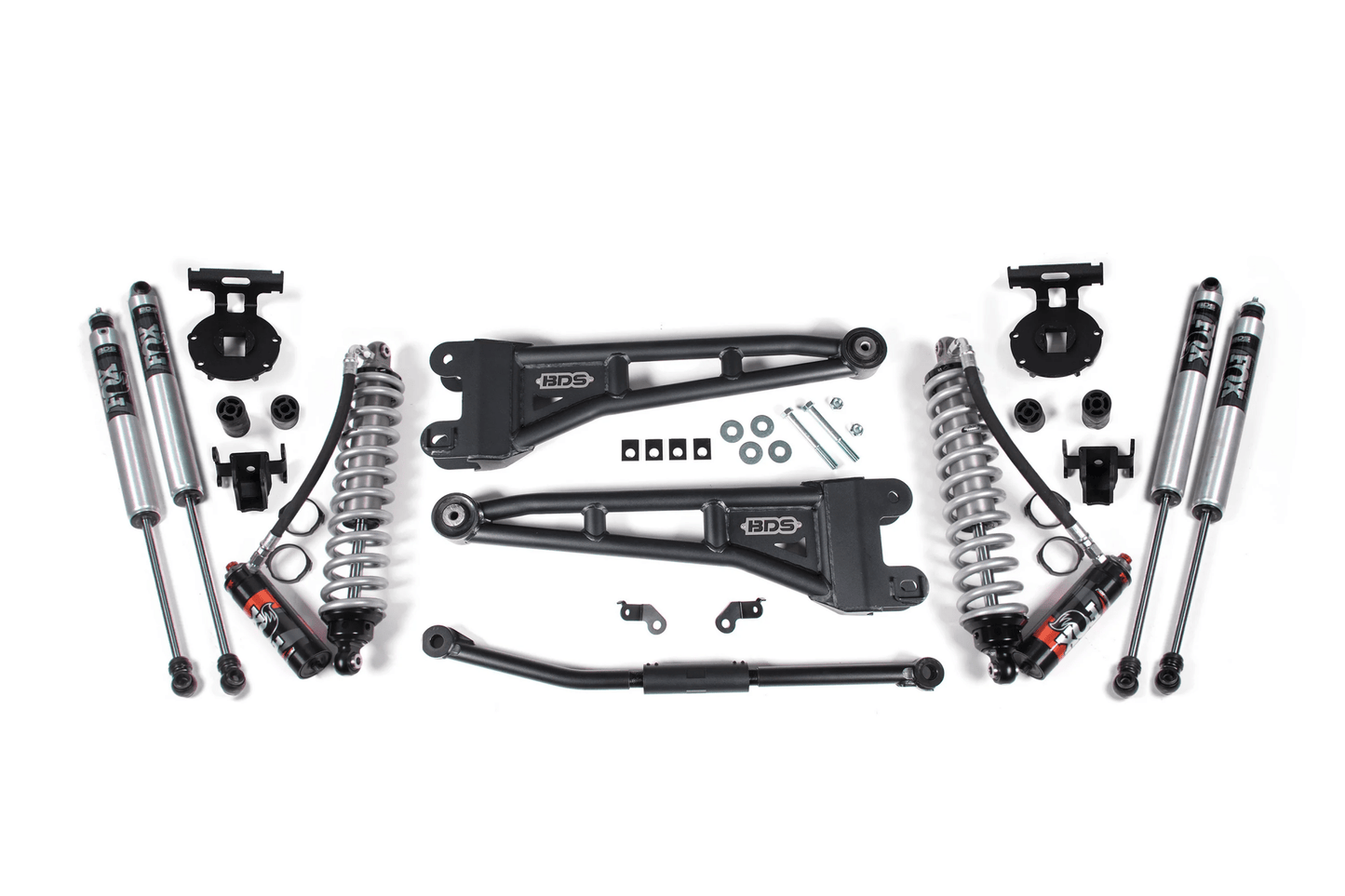 BDS 2.5 Inch Lift Kit Radius Arm | FOX 2.5 Performance Elite Coil-Over Conversion | Ford F250/F350 11-16