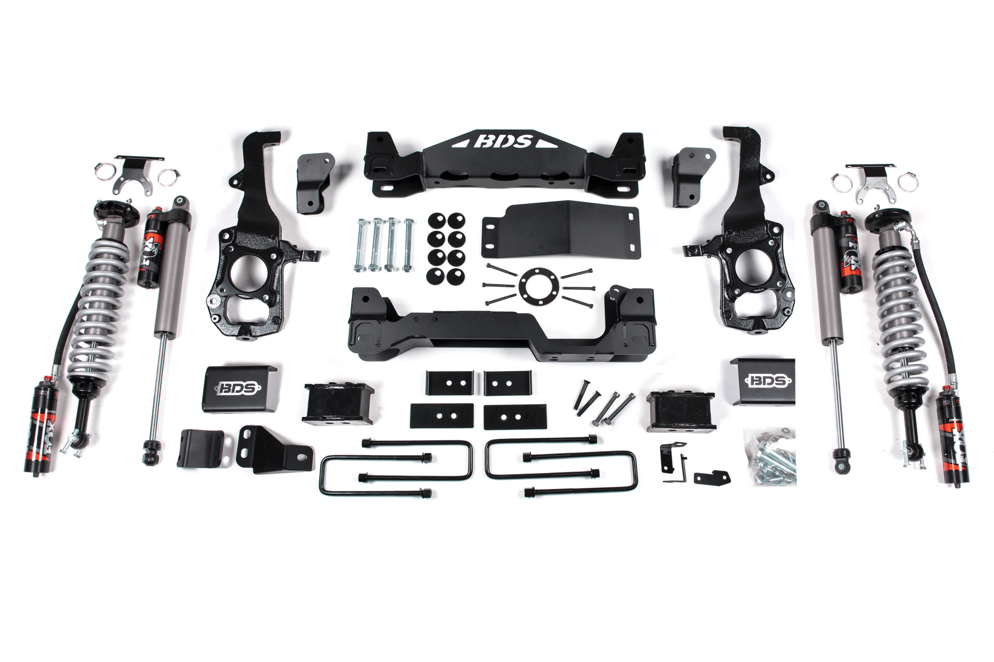 BDS 4 Inch Lift Kit | FOX 2.5 Performance Elite Coil-Over | Ford F150