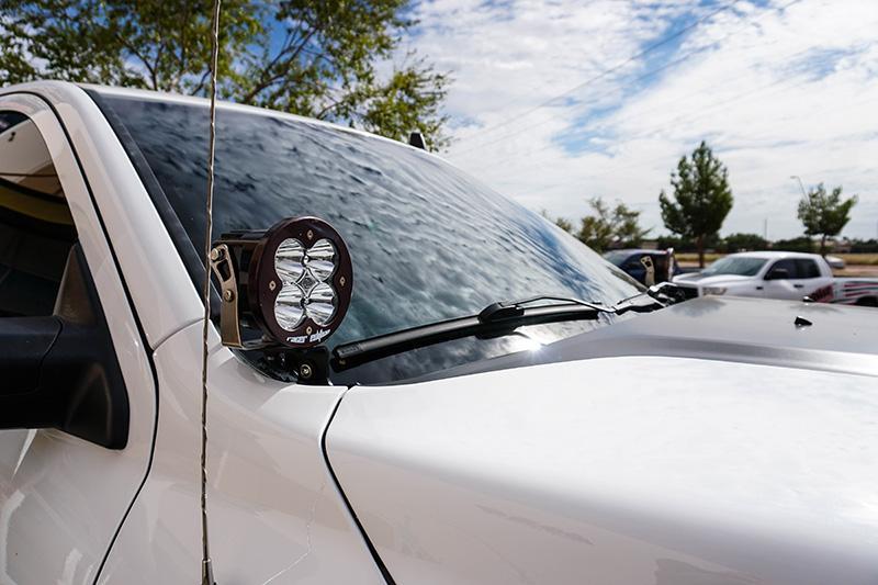 SDHQ 09-18 Ram 1500 SDHQ Built A-Pillar Light Mounts