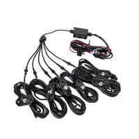 C-Series RGB multi-colour multi-use LED 6-light system - 5W Flood beam
