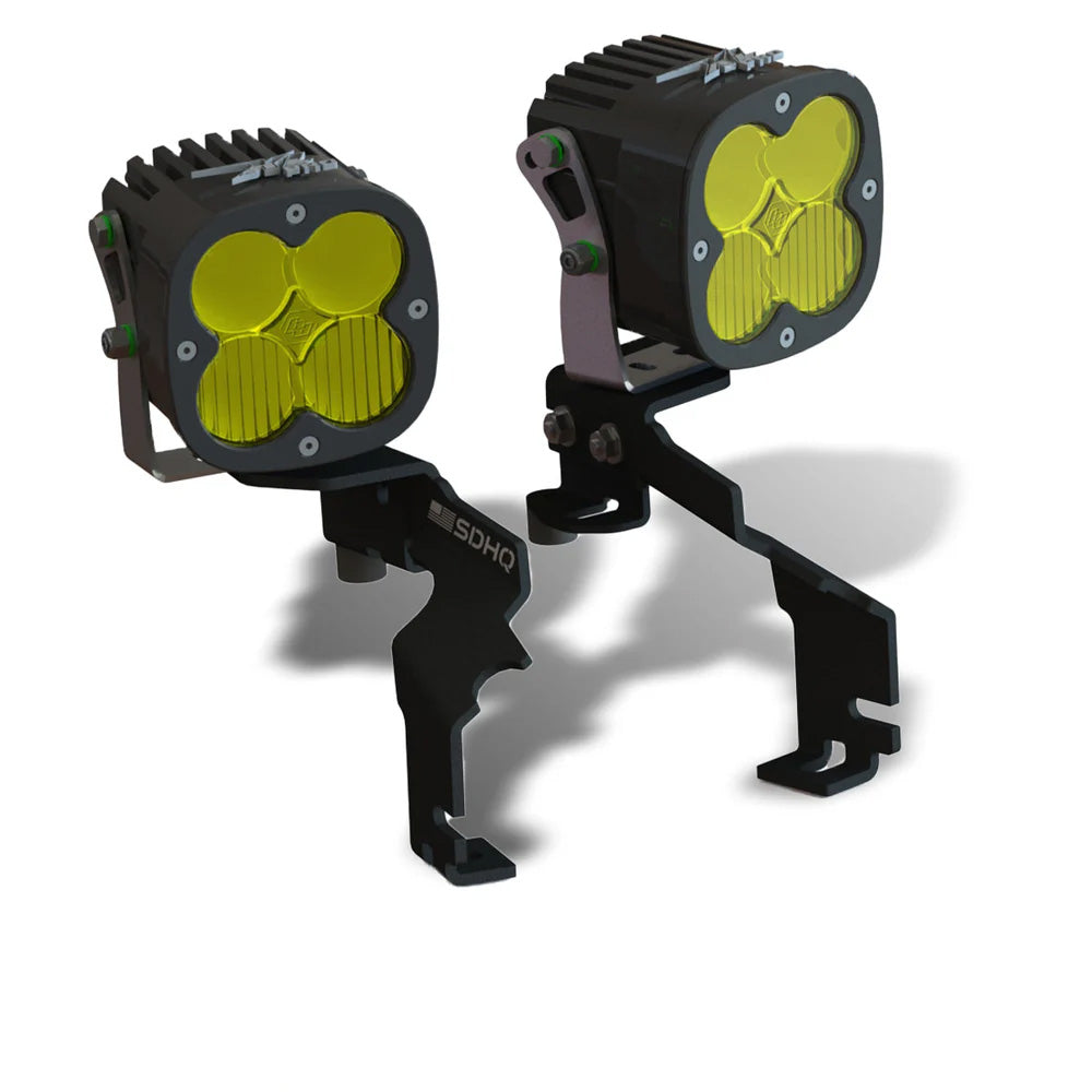 SDHQ 17-22 Ford Super Duty SDHQ Built A-Pillar Light Mounts