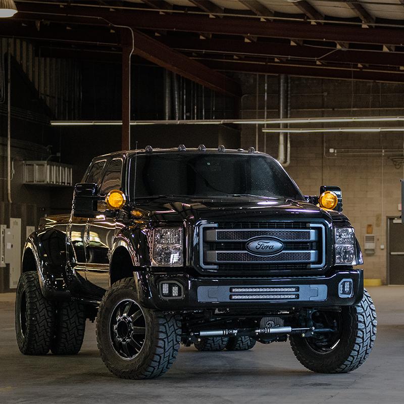 SDHQ 11-16 Ford Super Duty SDHQ Built A-Pillar Light Mounts