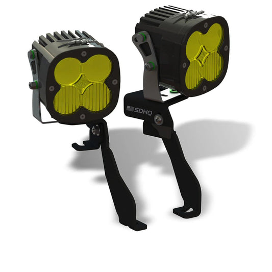 SDHQ 17-20 Ford Raptor SDHQ Built A-Pillar Light Mounts