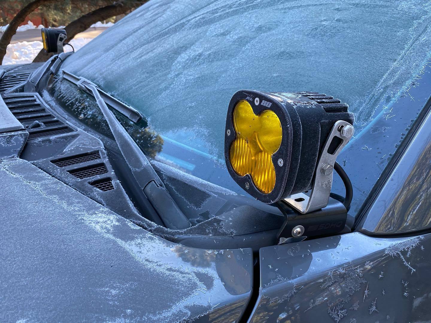 SDHQ 17-20 Ford Raptor SDHQ Built A-Pillar Light Mounts