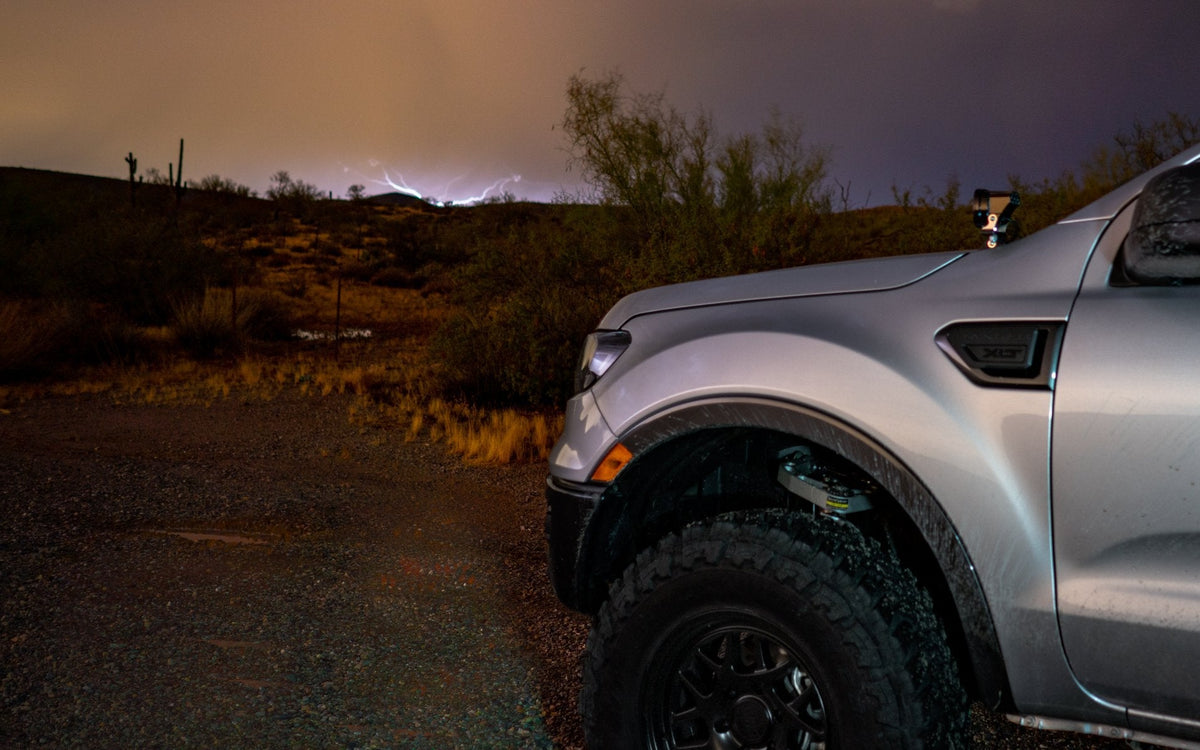 SDHQ 19-23 Ford Ranger SDHQ Built A-Pillar Light Mounts