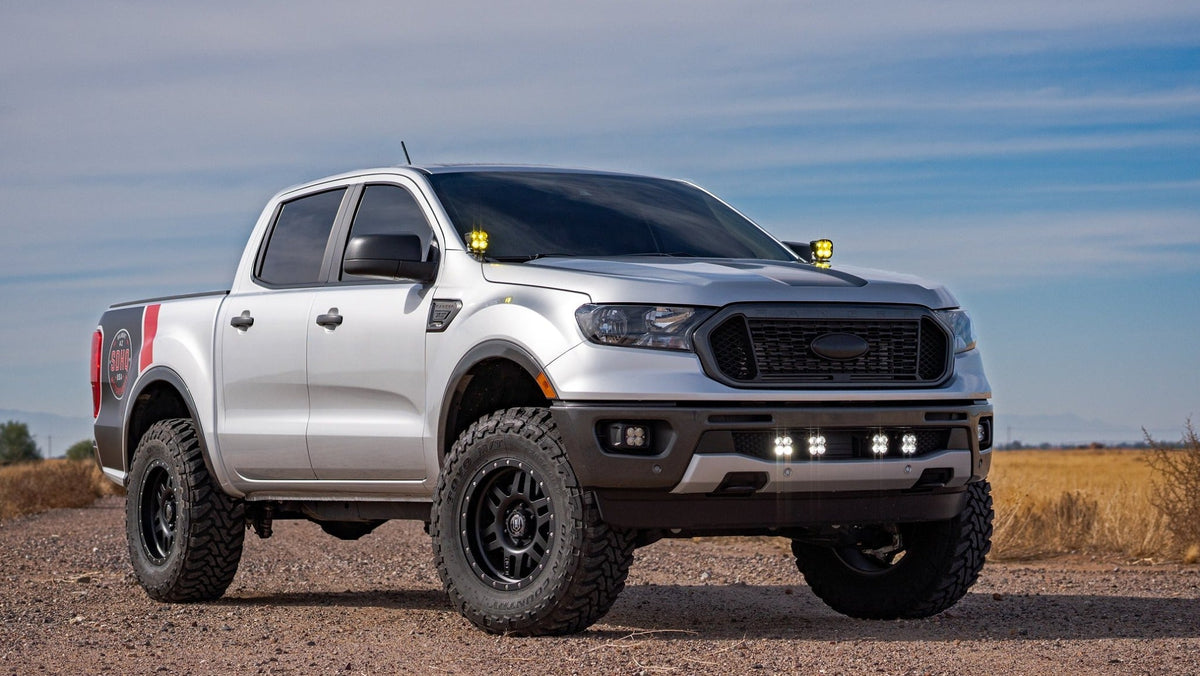 SDHQ 19-23 Ford Ranger SDHQ Built A-Pillar Light Mounts