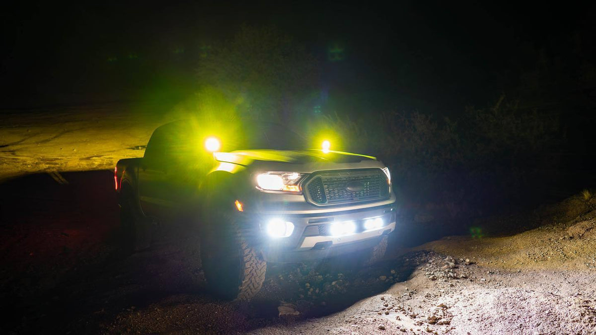 SDHQ 19-23 Ford Ranger SDHQ Built A-Pillar Light Mounts
