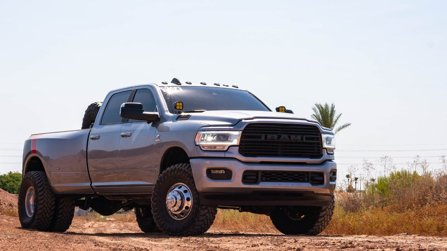 SDHQ 19-24 Ram 2500/3500 SDHQ Built A-Pillar Light Mounts