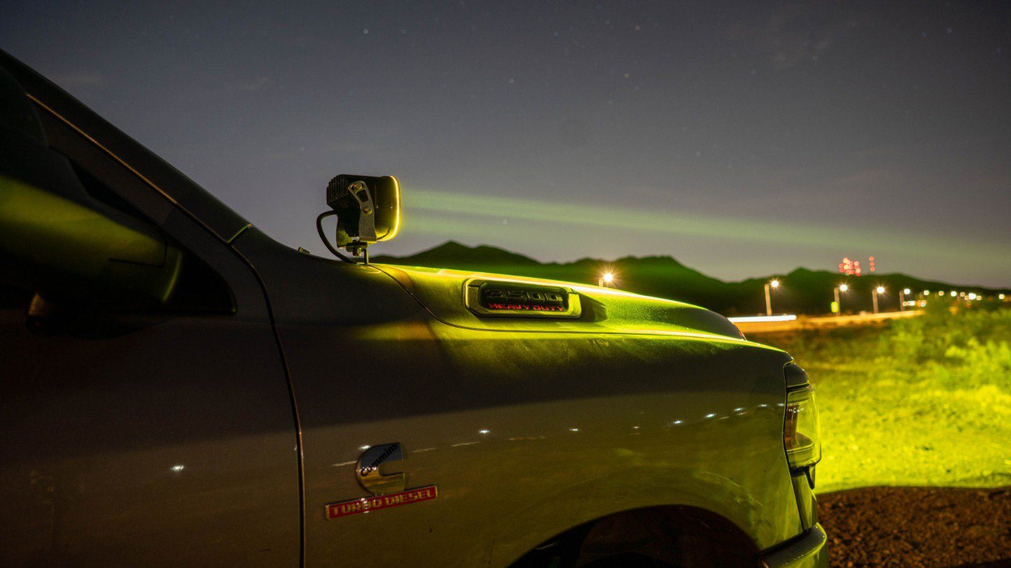 SDHQ 19-24 Ram 2500/3500 SDHQ Built A-Pillar Light Mounts