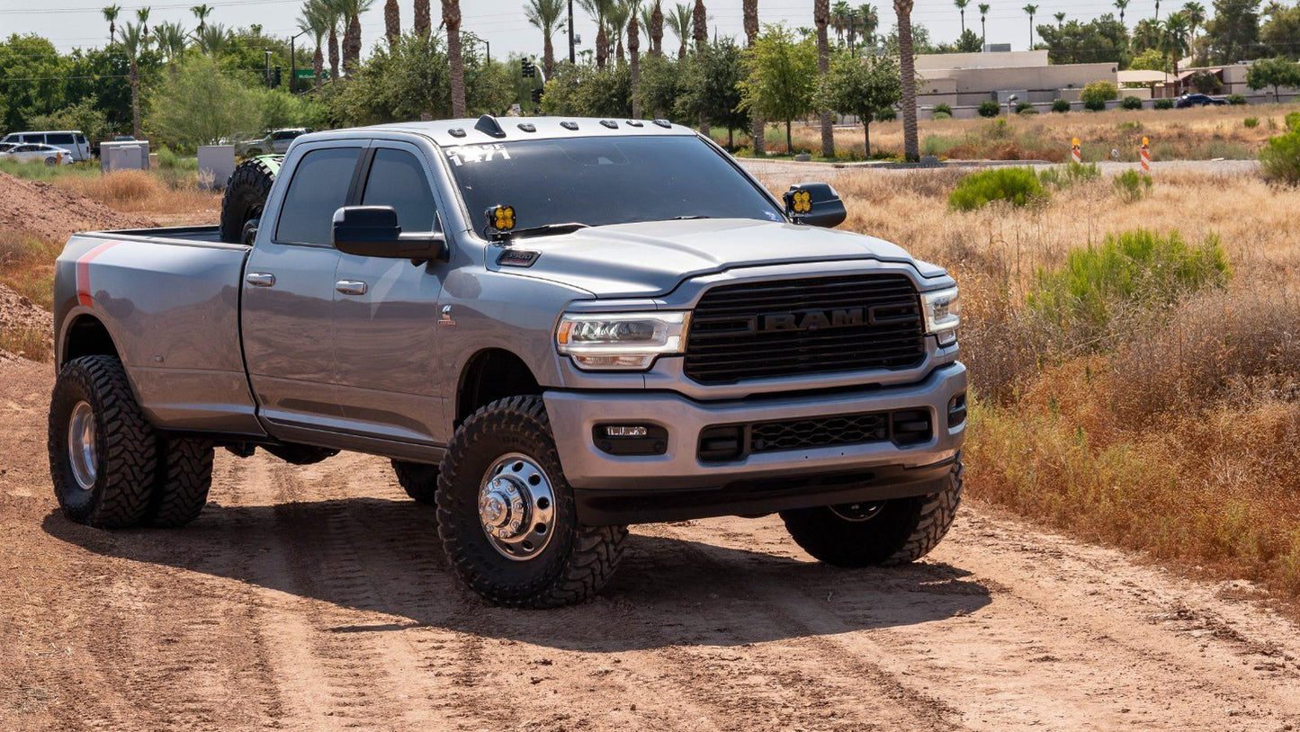 SDHQ 19-24 Ram 2500/3500 SDHQ Built A-Pillar Light Mounts