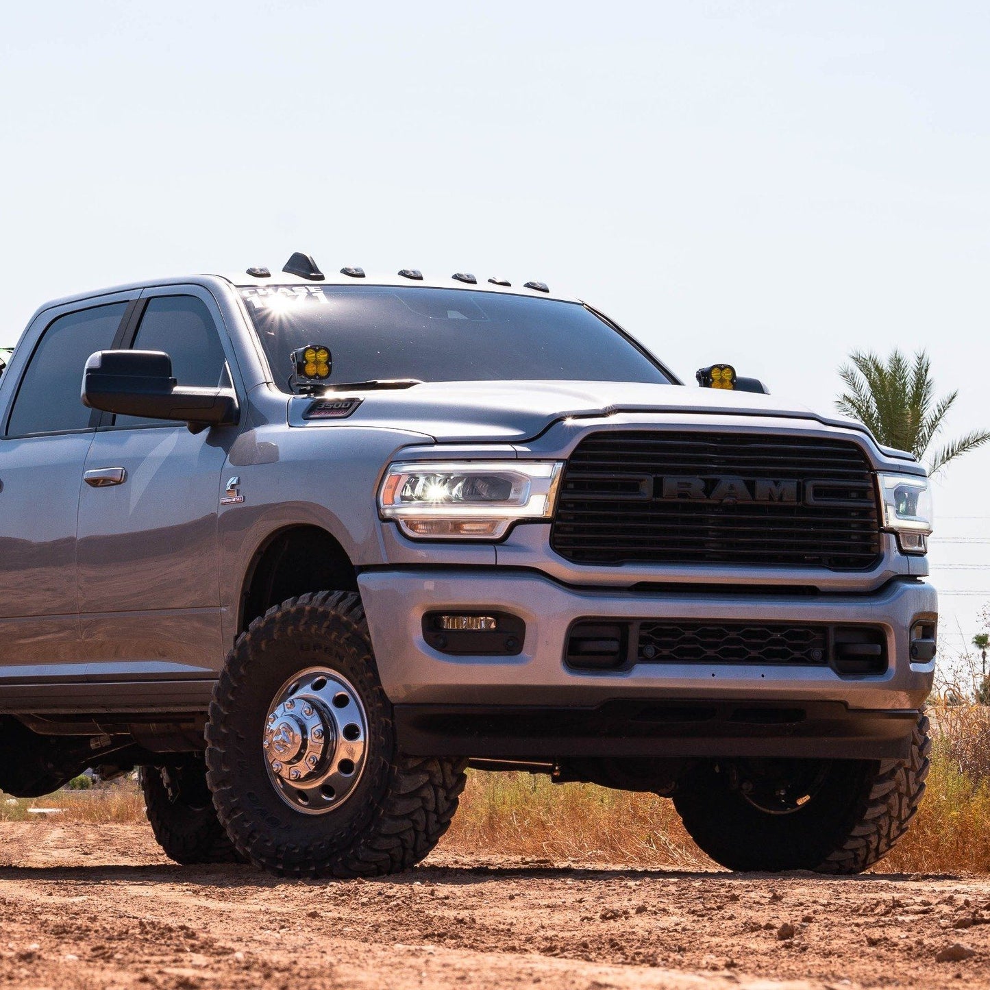 SDHQ 19-24 Ram 2500/3500 SDHQ Built A-Pillar Light Mounts