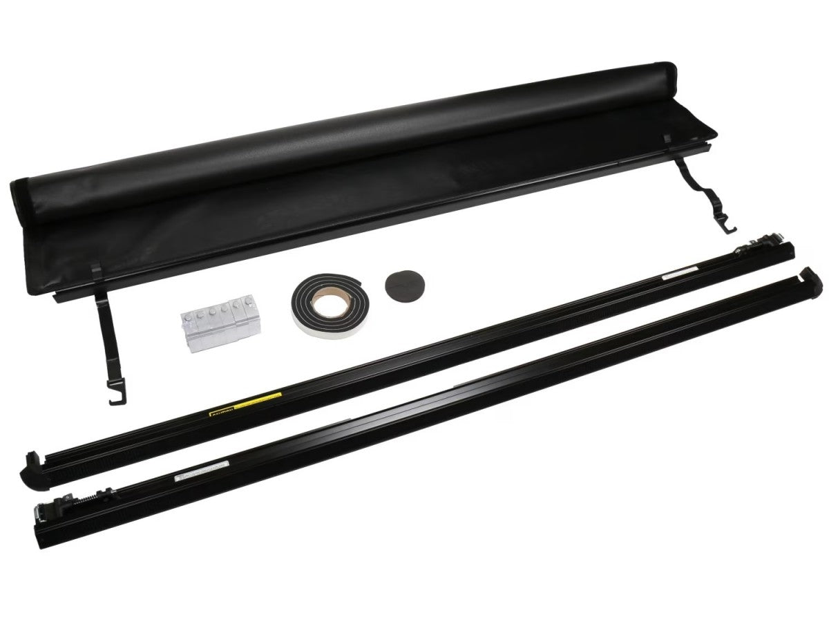 19416979 Chevrolet Soft Roll Up Tonneau Cover Black By Advantage For Crew Cab W ...