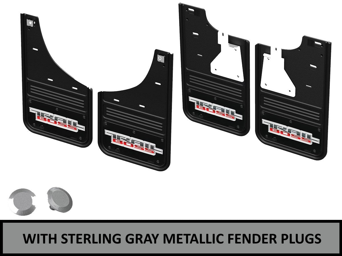 Chevrolet Front And Rear Rubber Gatorback Mud Flaps By Truck Hardware ...