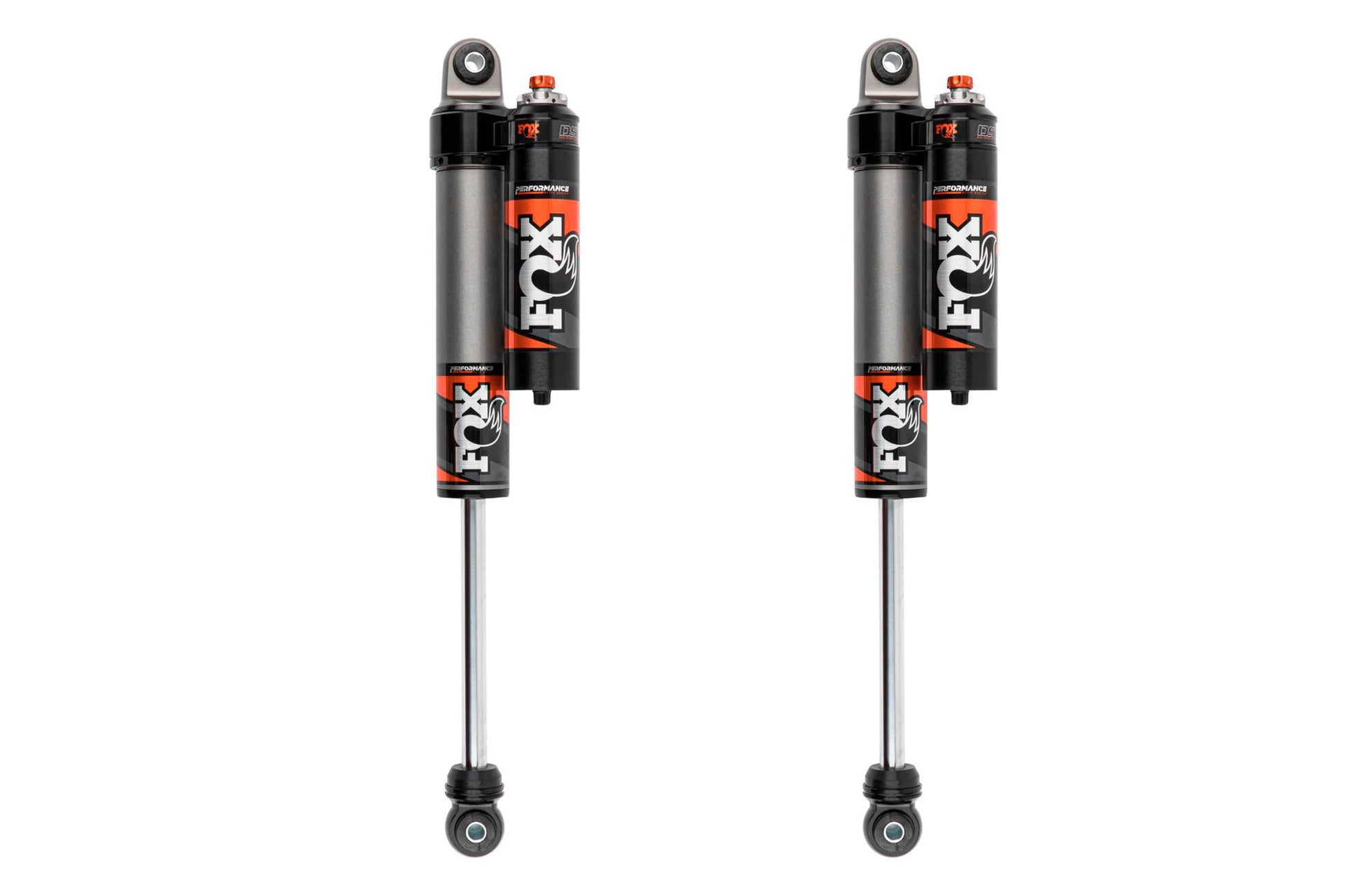 Fox 2.5 Performance Elite Adjustable w/ Reservoir Shocks Rear Pair for