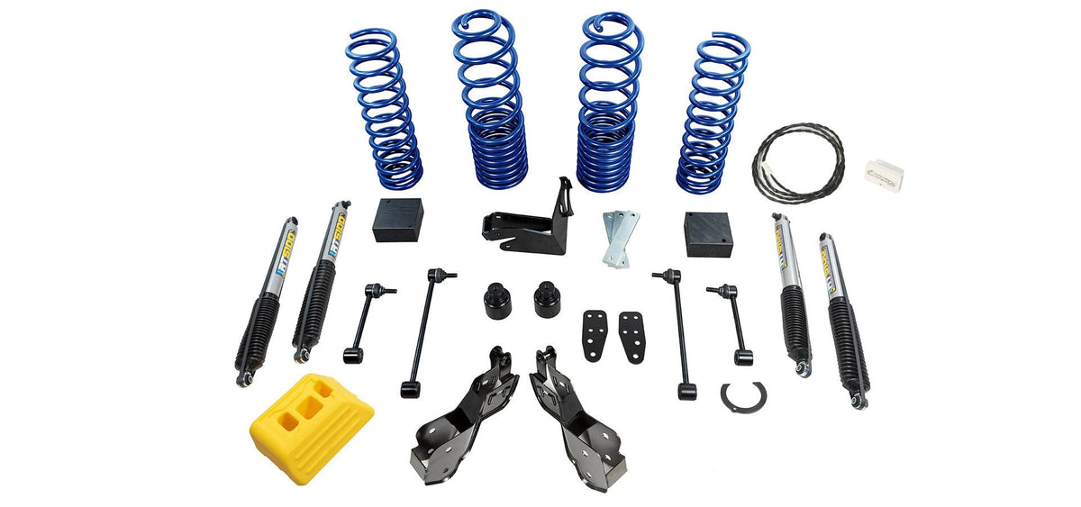 2.5"³ - 3" DualSport RT Suspension for 2019+ Gladiator JT High Capacity | High Capacity Coil Springs