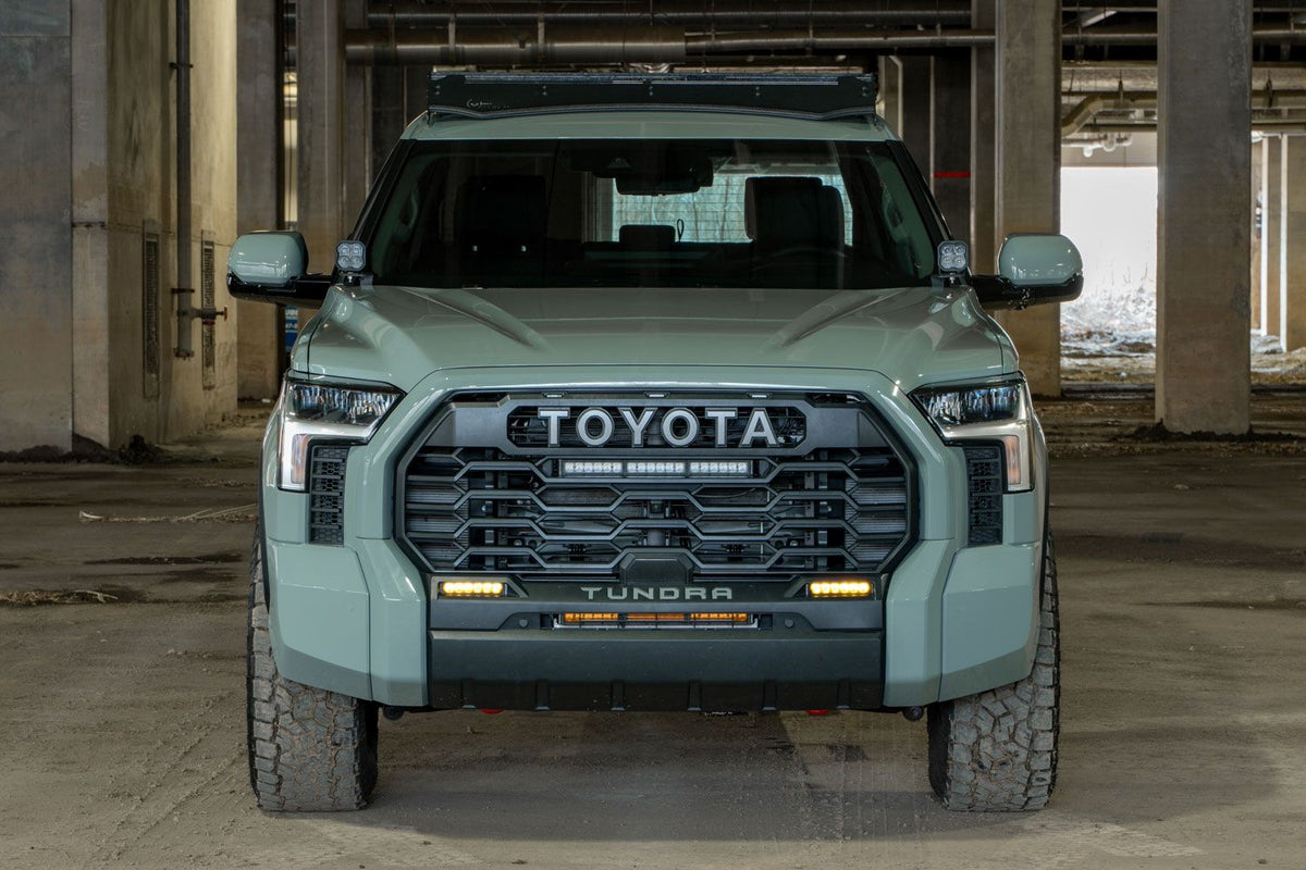 DIODE DYNAMICS SS6 LED Fog Light Kit for 2022-2025 Toyota Tundra - Amber SAE Fog