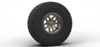 AEV Borah DualSport Wheel for JK Wrangler, JL Wrangler and JT Gladiator