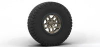 AEV Borah DualSport Wheel for JK Wrangler, JL Wrangler and JT Gladiator