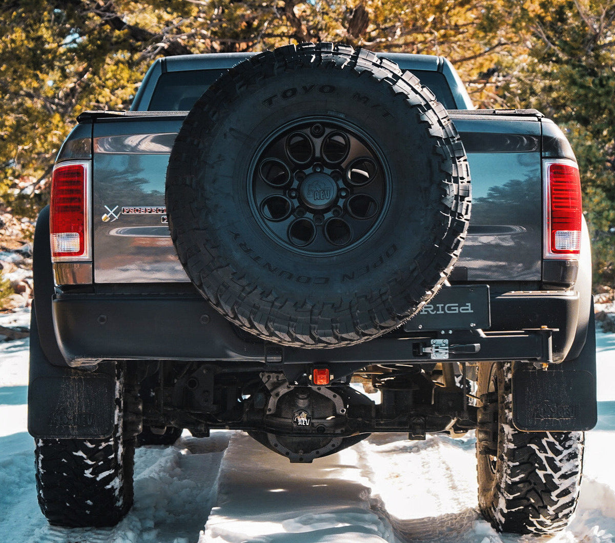 RIGD SUPPLY UltraSwing® Mega-Fit Spare Tire Hitch Mount