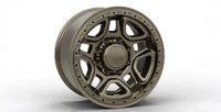 Bronze alloy wheel on a white background | Bronze Finish