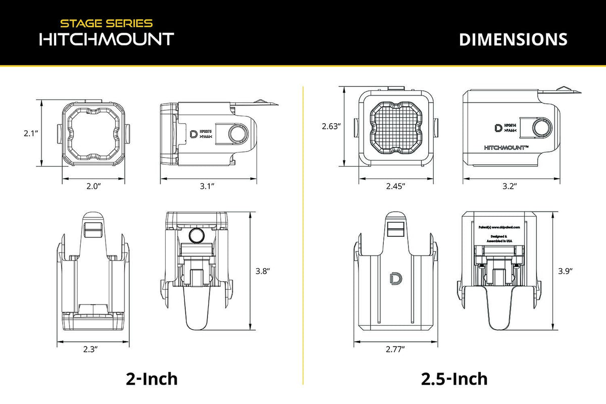 HitchMount LED Pod (No Harness)