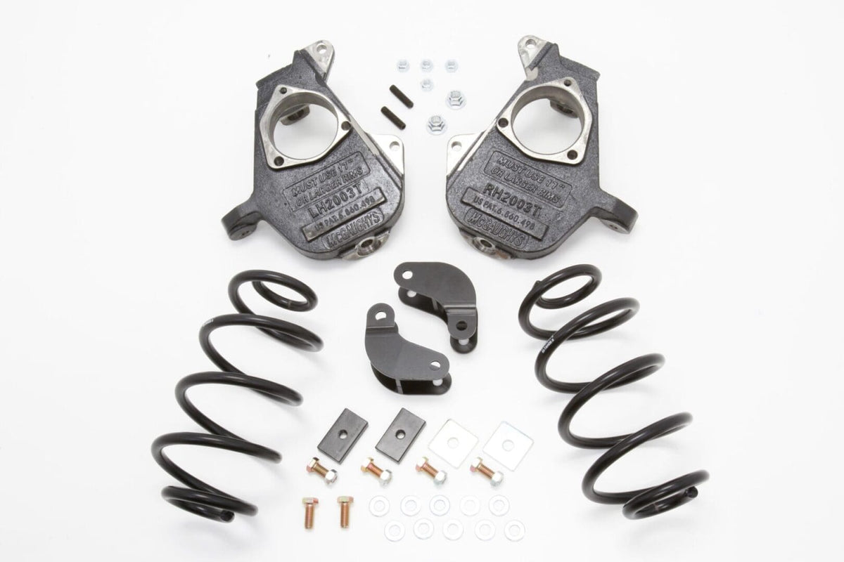 2/3 Inch Spindle Lowering Kit 2007-2013 Avalanche 2WD/4WD Non-Auto - 30016