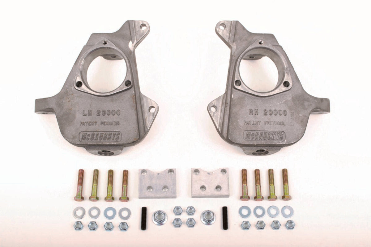 2 Inch Drop Spindles 1999-2006 Silverado/Sierra 1500 2WD with C-Style Spindles - 33002
