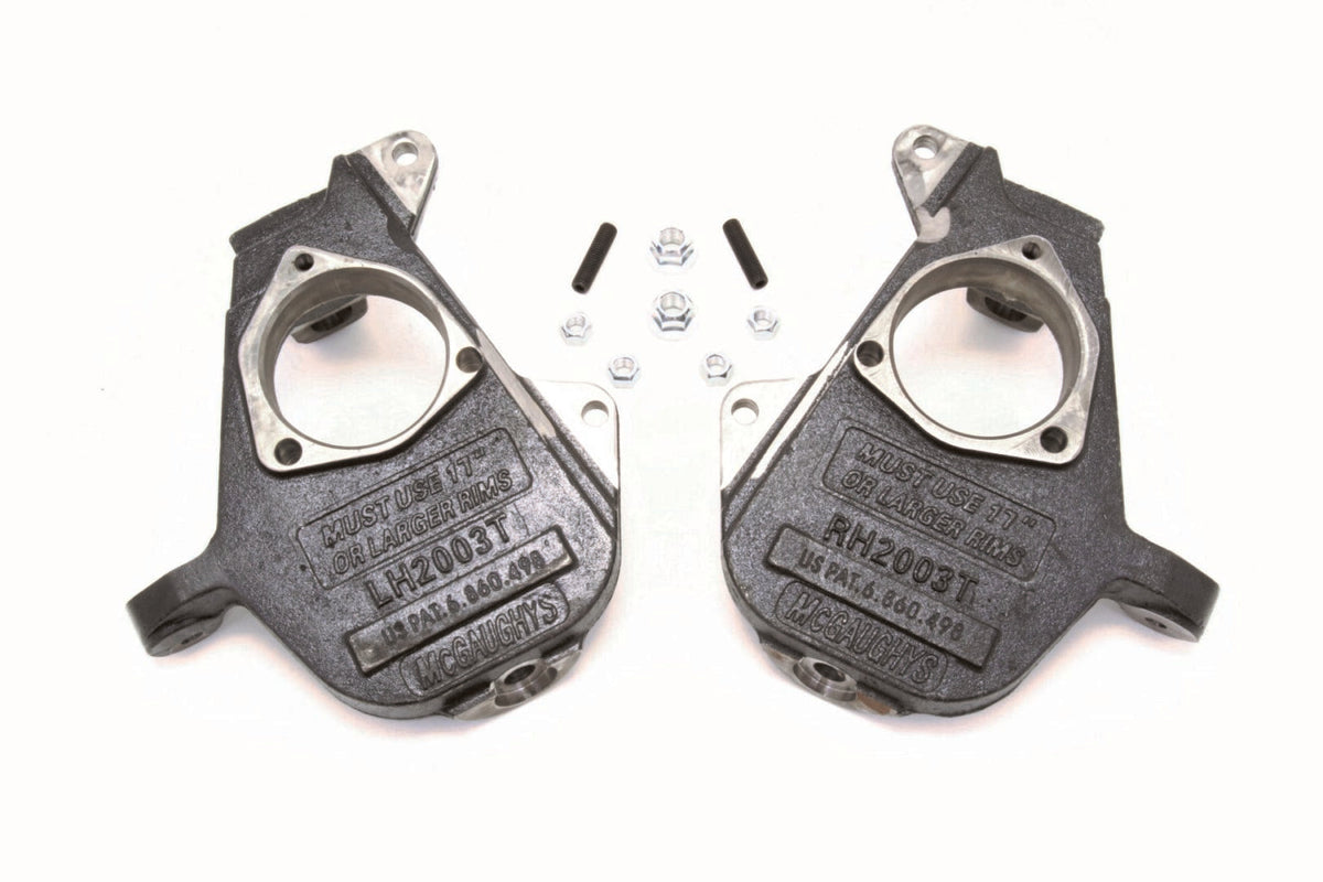 2 Inch Drop Spindles 1999-2006 Silverado/Sierra 1500 2WD/4WD with T-Style Spindles - 33004