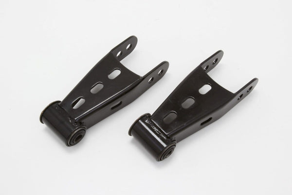 1-2 Inch Drop Shackles 1988-2018 Silverado/Sierra 1500/1995-2000 Tahoe/Yukon 2WD/4WD - 33037