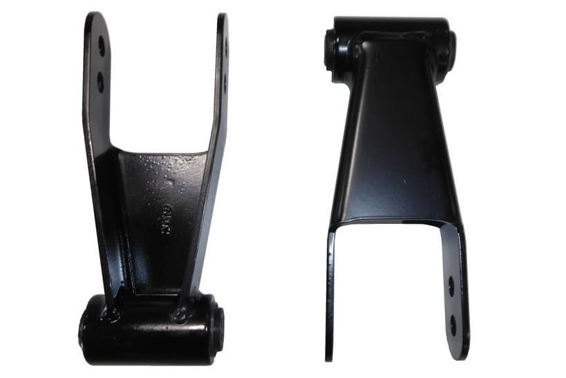 1-2 Inch Drop Shackles 2019-2026 Silverado/Sierra 1500 2WD/4WD - 33038
