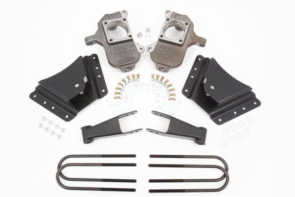 2/3-5 Inch Spindle Lowering Kit 2002-2010 Silverado/Sierra 3500 2WD/4WD - 33075