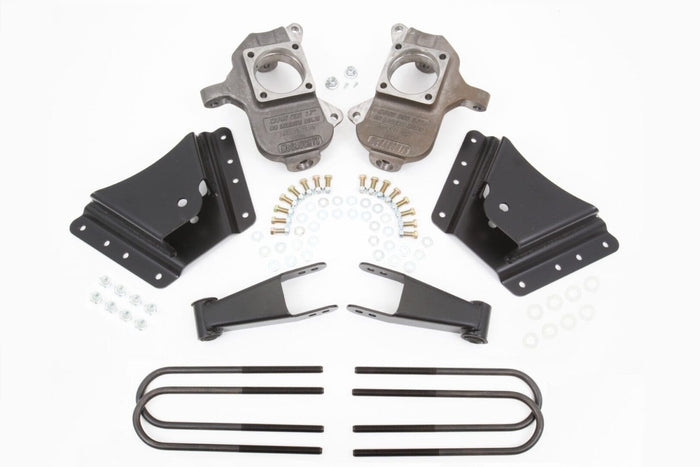 2/3-5 Inch Spindle Lowering Kit 2002-2010 Silverado/Sierra 3500 2WD/4WD - 33075