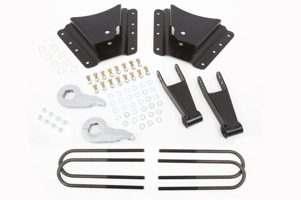 2/3-5 Inch Torsion Key Lowering Kit 2002-2010 Silverado/Sierra 3500 2WD/4WD - 33076