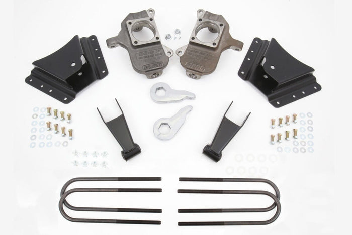 3-4/3-5 Inch Spindle Lowering Kit 2002-2010 Silverado/Sierra 3500 2WD - 33077