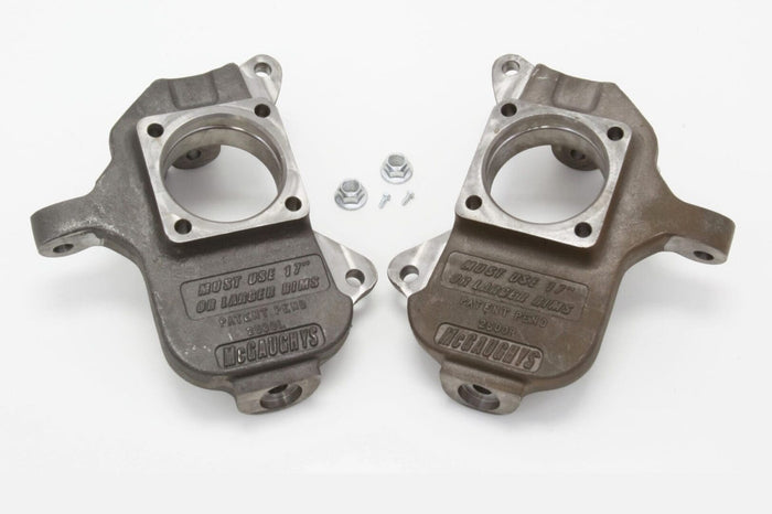 2 Inch Drop Spindles 2002-2010 Silverado/Sierra 2500/3500 2WD/4WD - 33078