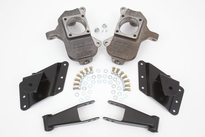 2/3-5 Inch Spindle Lowering Kit 2002-2010 Silverado/Sierra 2500/3500 2WD/4WD - 33079