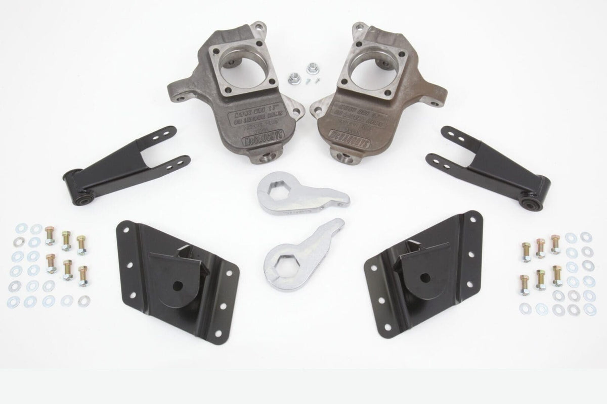 3-4/3-5 Inch Spindle Lowering Kit 2002-2010 Silverado/Sierra 2500/3500 2WD - 33081