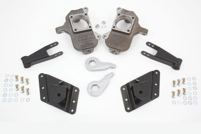 3-4/3-5 Inch Spindle Lowering Kit 2002-2010 Silverado/Sierra 2500/3500 2WD - 33081