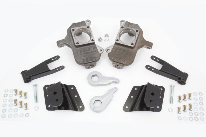 3-4/3-5 Inch Spindle Lowering Kit 1999-2000 Silverado/Sierra 2500 2WD - 33084