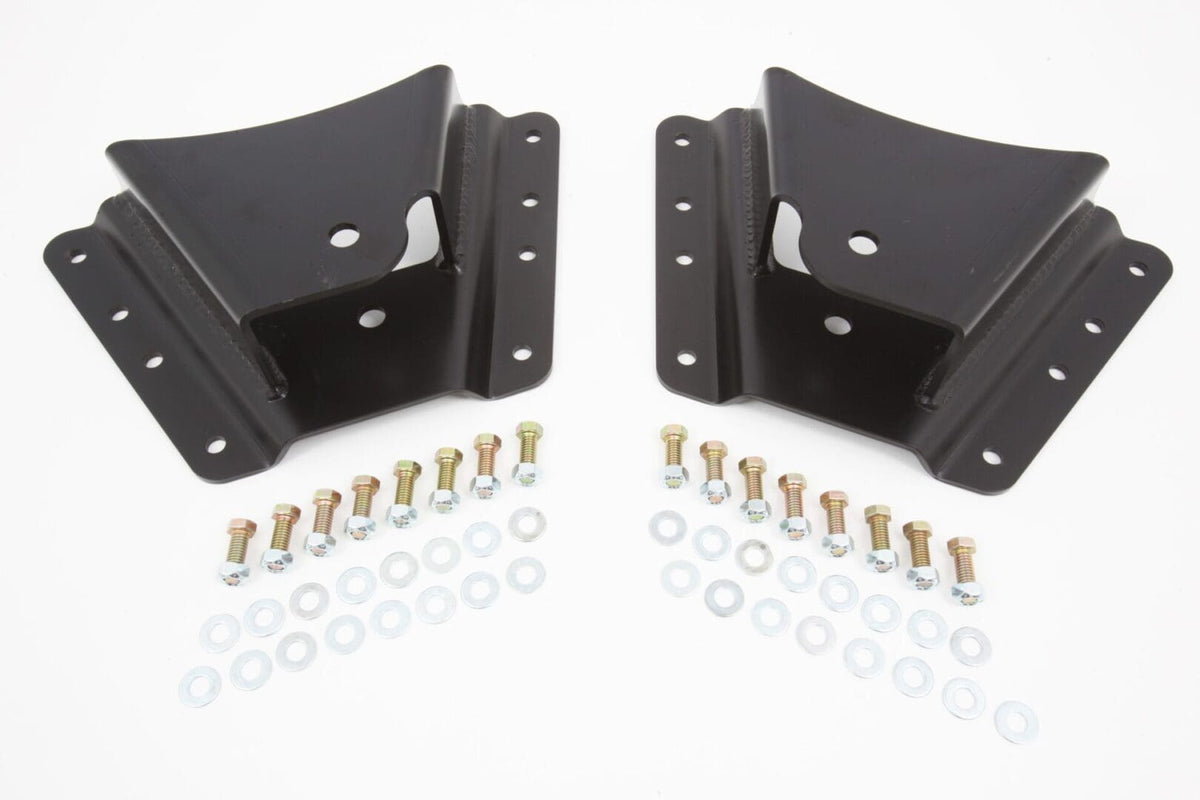 3 Inch Drop Hangers 2002-2010 Silverado/Sierra 3500 2WD/4WD with 10 Hole Hangers - 33085