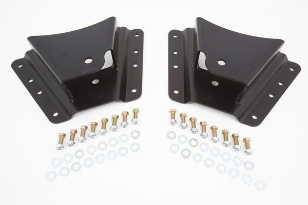 3 Inch Drop Hangers 2002-2010 Silverado/Sierra 3500 2WD/4WD with 10 Hole Hangers - 33085