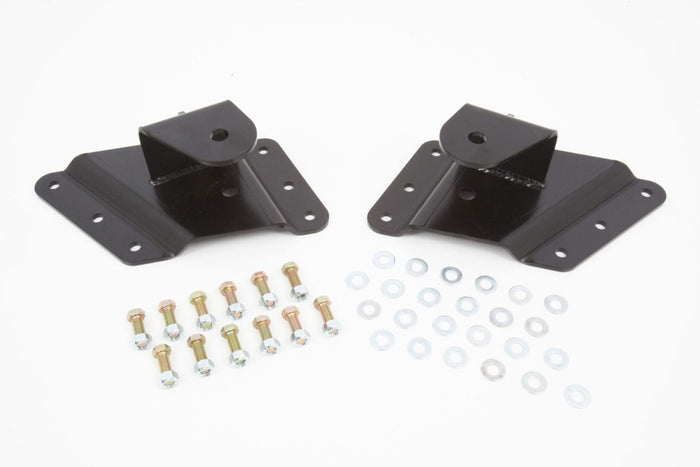 3 Inch Drop Hangers 2002-2010 Silverado/Sierra 3500 2WD/4WD with 8 Hole Hangers - 33086
