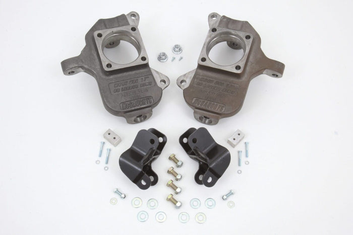 2/3 Inch Deluxe Lowering Kit, 2003-2009 Hummer H2, Factory Rear Air - 33091