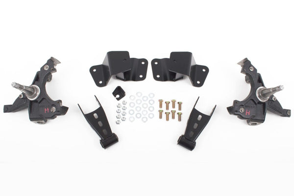 2/4 Inch Spindle Lowering Kit 1988-1998 C1500/Sierra 1500 2WD Light Duty - 33135